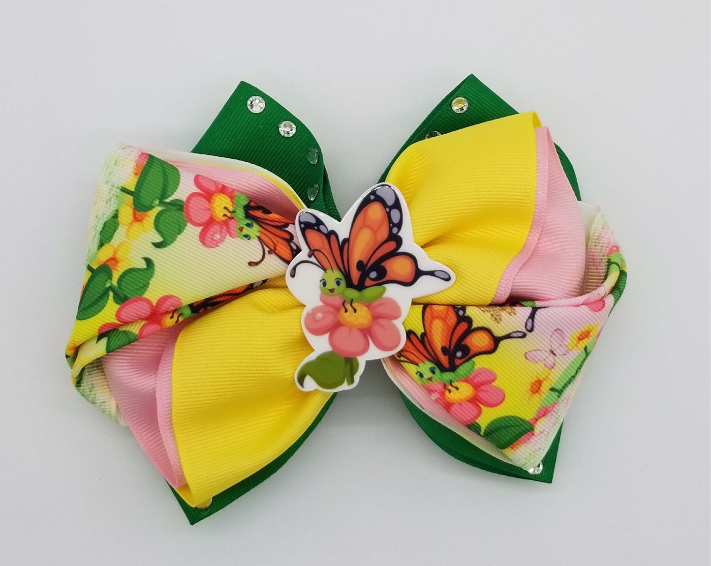 Delicate Hair Clip Big Bow.
