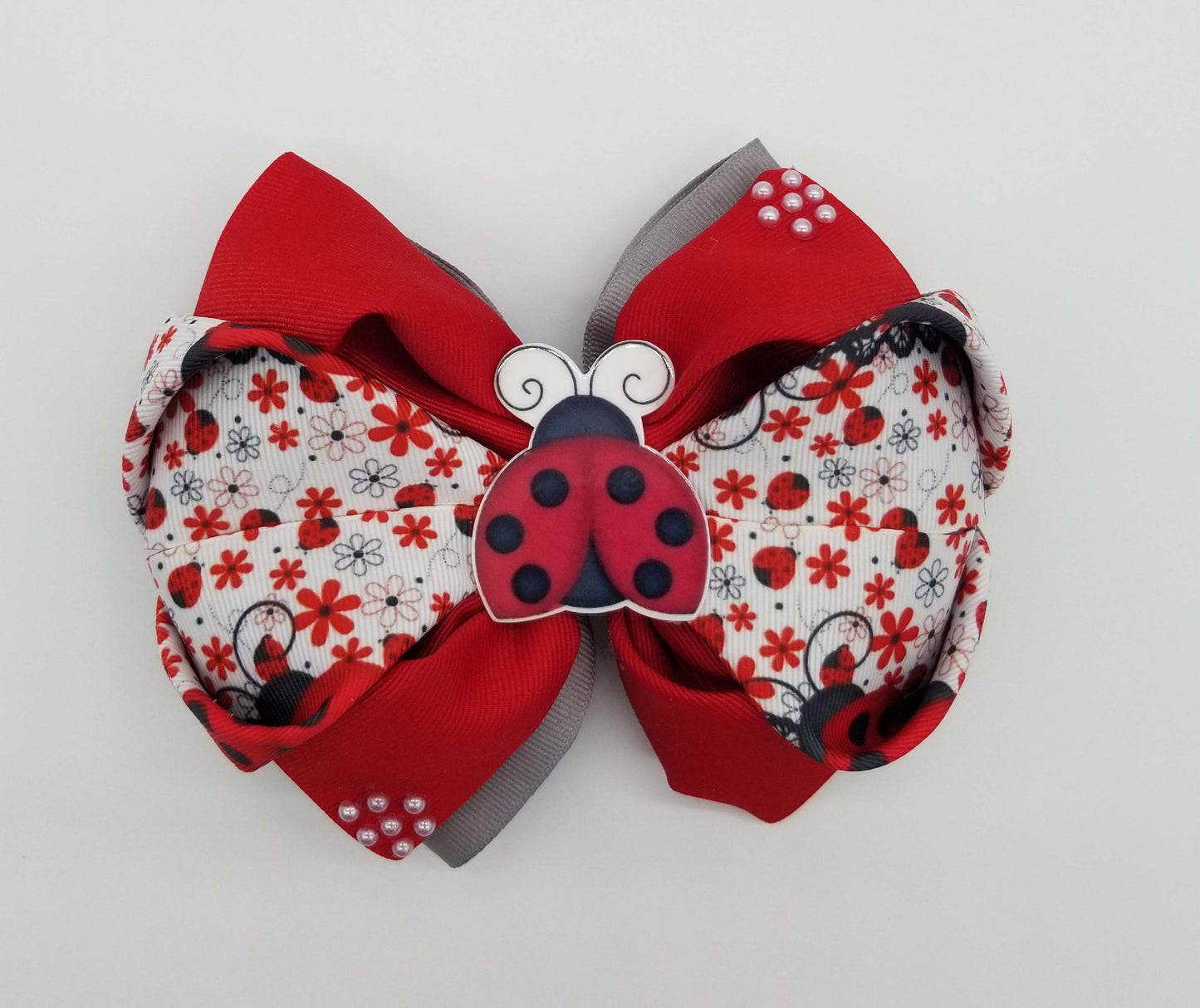 Delicate Hair Clip Big Bow.