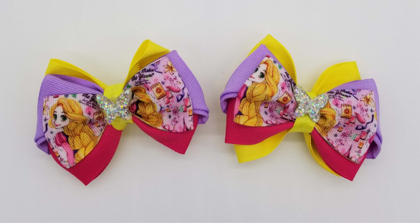Delicate Hair Clip Bow.