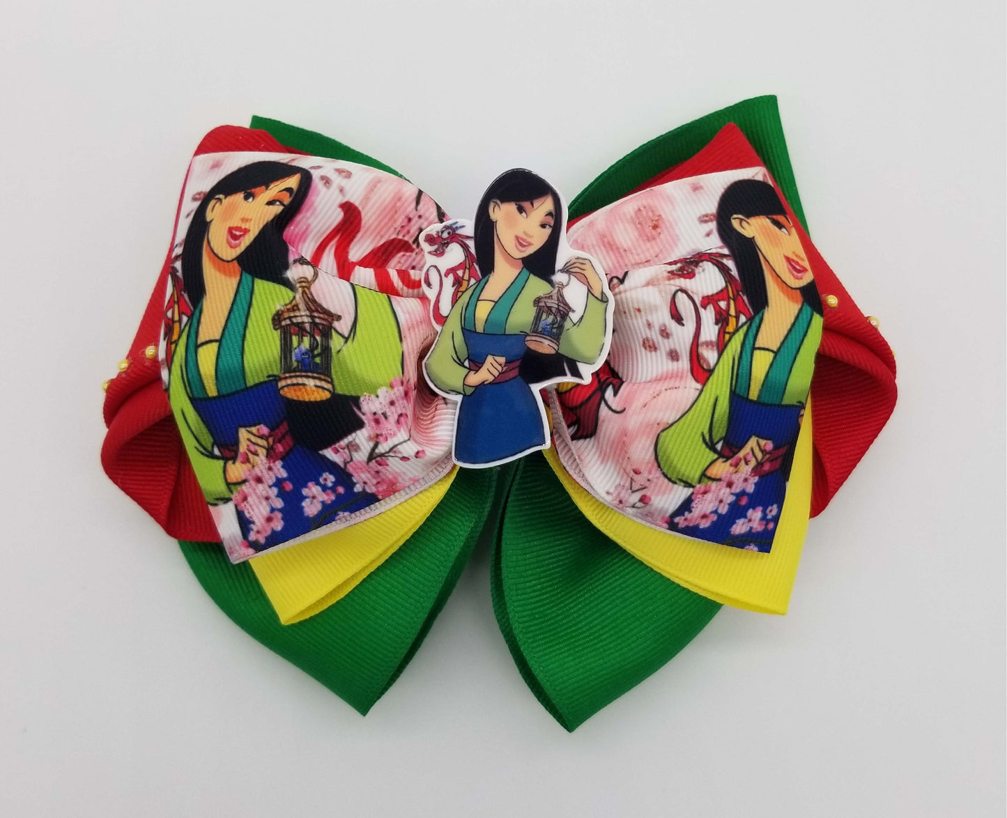 Delicate Hair Clip Big Bow.