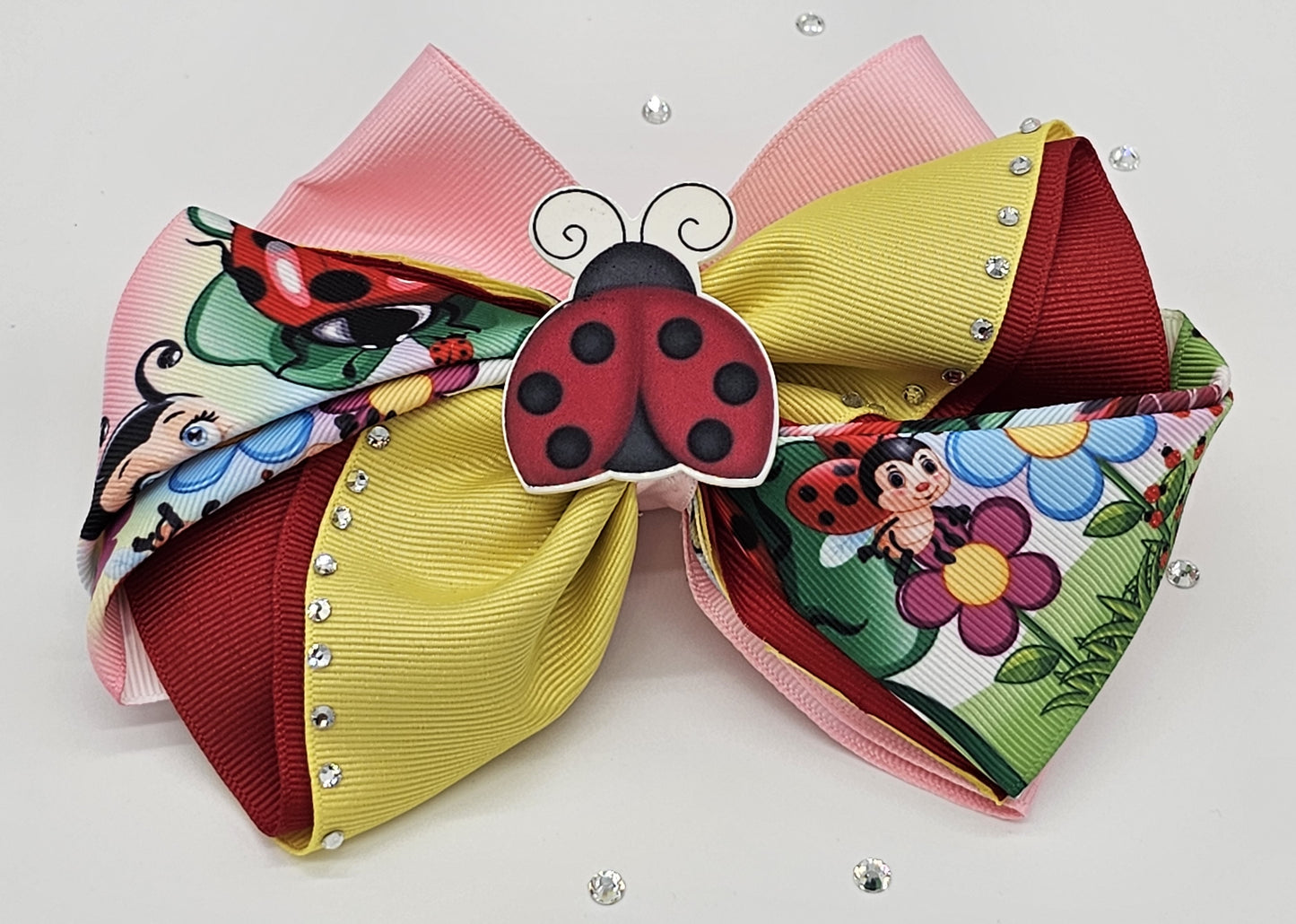 Delicate Hair Clip Big Bow.