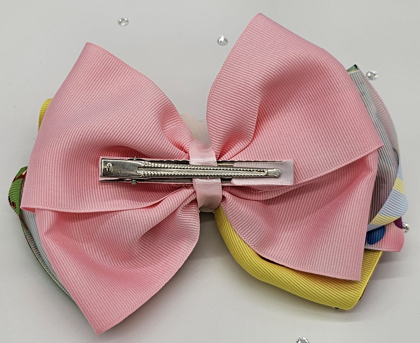 Delicate Hair Clip Big Bow.