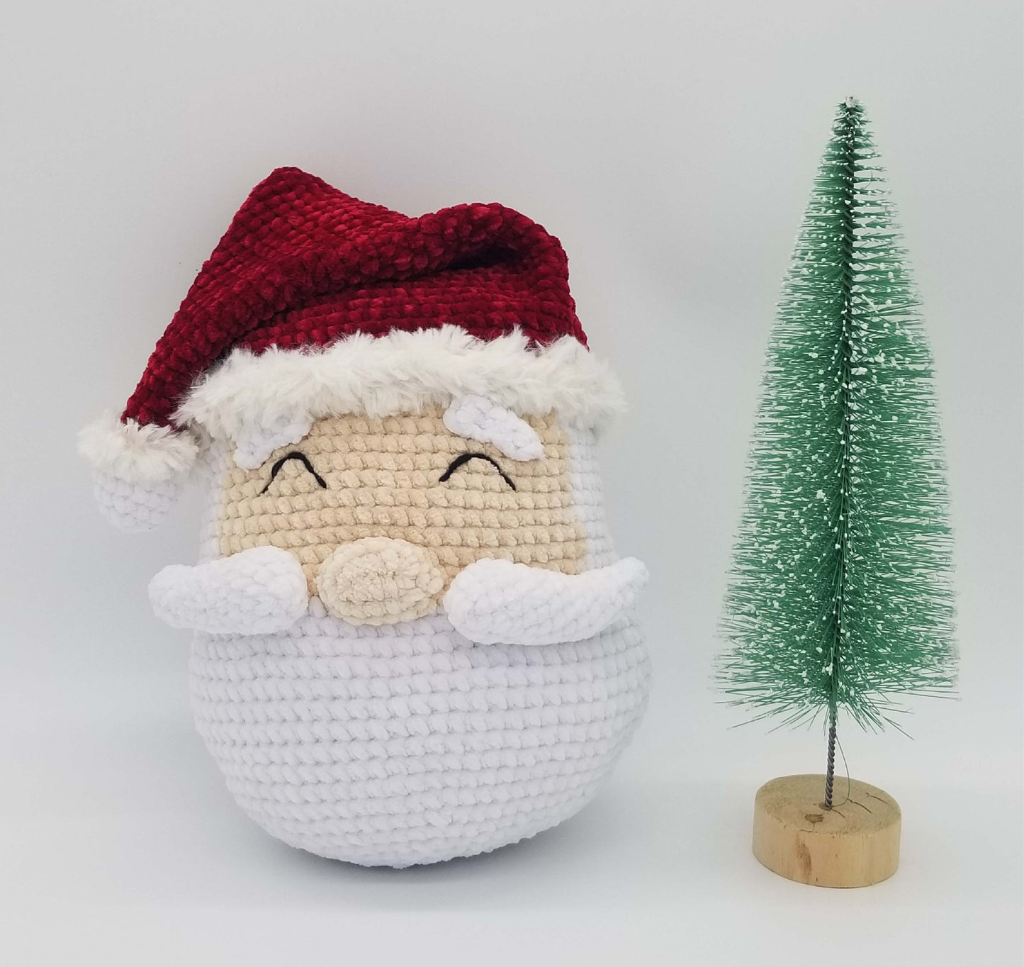 Handmade Santa Claus Stuffed Pillows for babies.