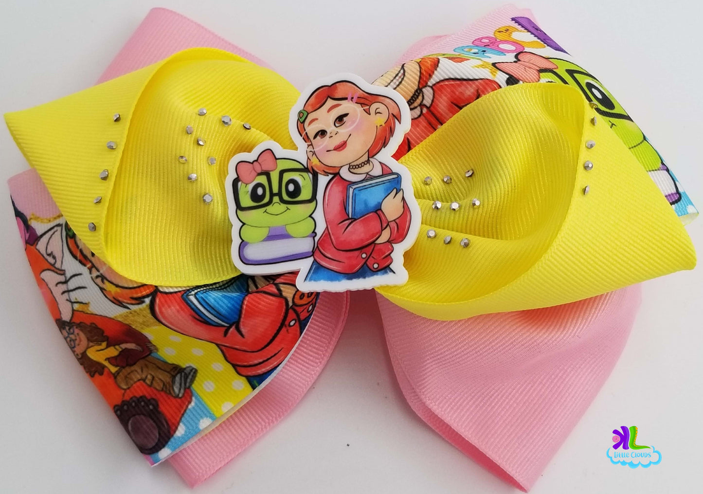 Delicate Hair Clip Big Bow.
