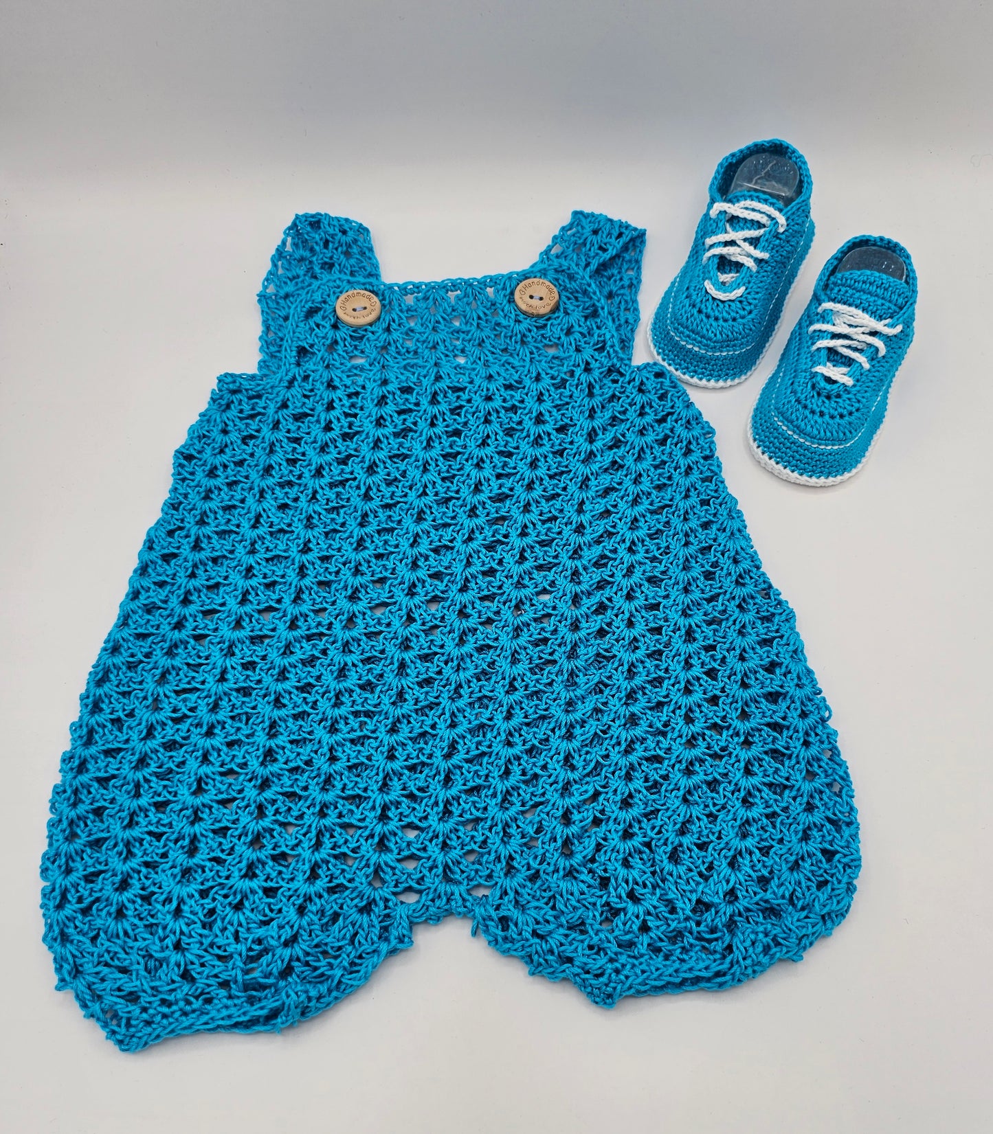 Unisex Overalls and Shoes 3-6 months