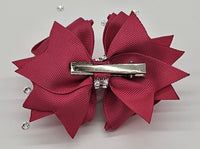 Delicate Hair Clip Big Bow.