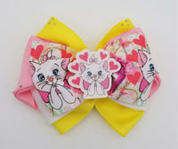 Delicate Hair Clip Big Bow.