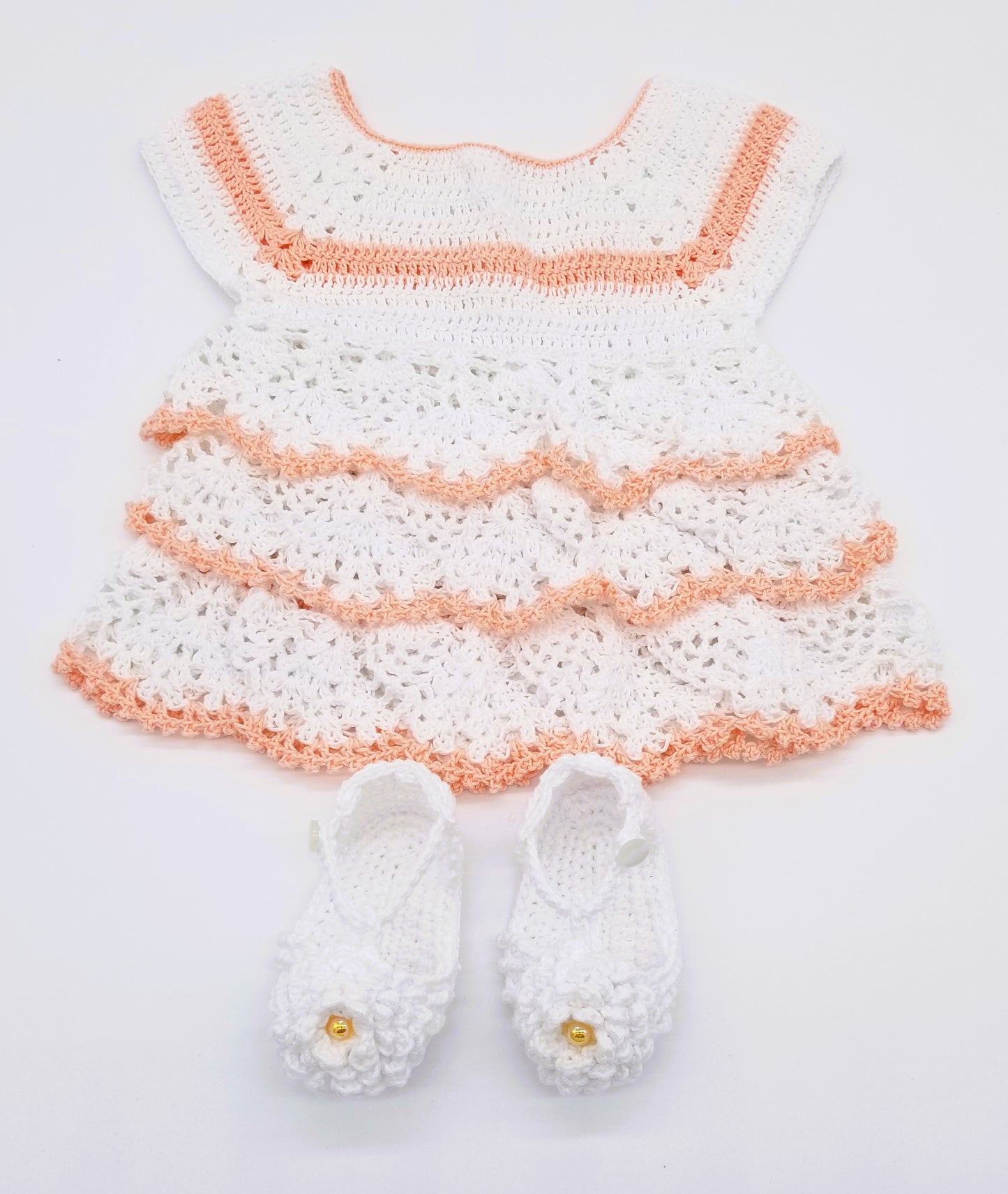 Dress and Shoes 0-3 months.