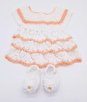 Dress and Shoes 0-3 months.